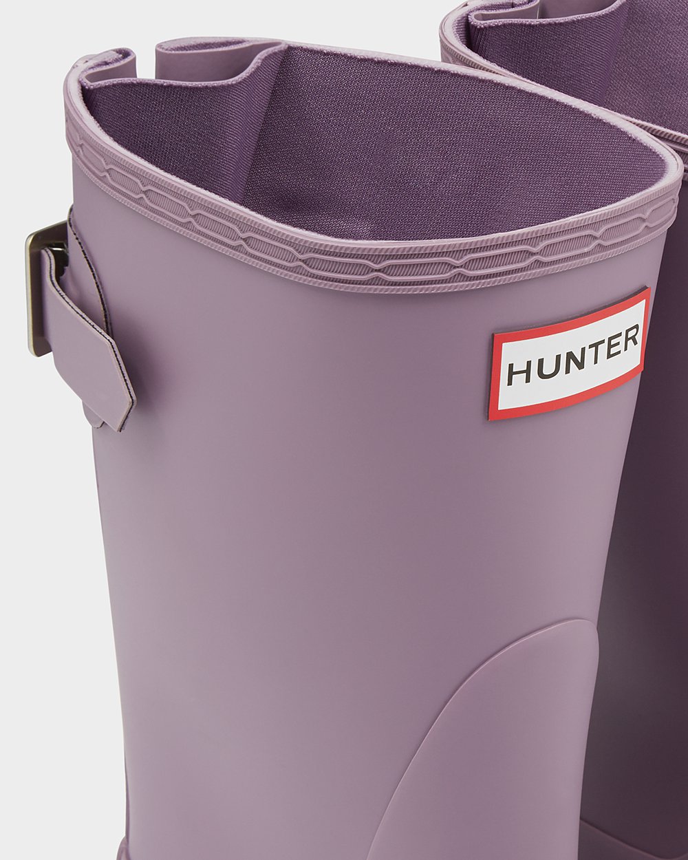 Låga Gummistövlar Dam - Hunter Original Back Adjustable - Lila - 748630-SLE